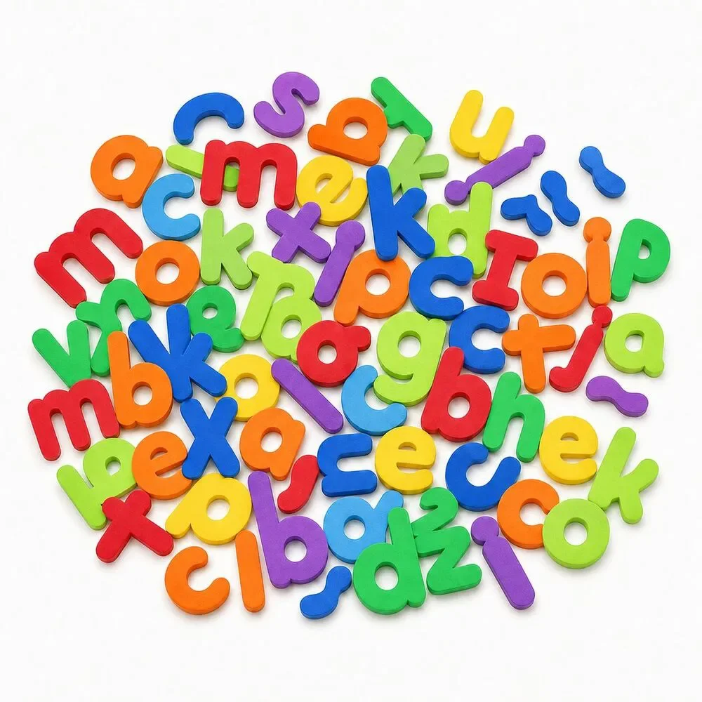 Pioneer Valley Books Classroom Magnetic Foam Letters Capital Lowercase